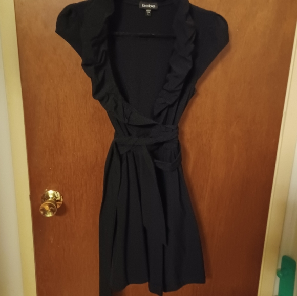 bebe tie-up dress - Picture 3 of 4